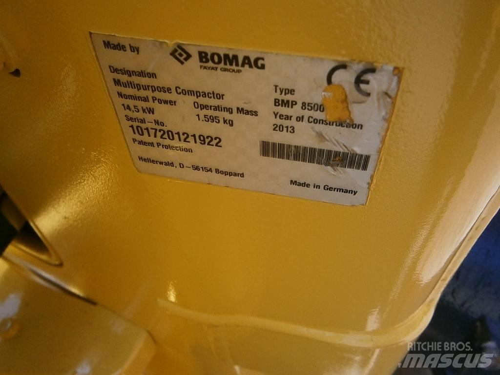 Bomag BMP 8500 Divvalču grunts veltņi