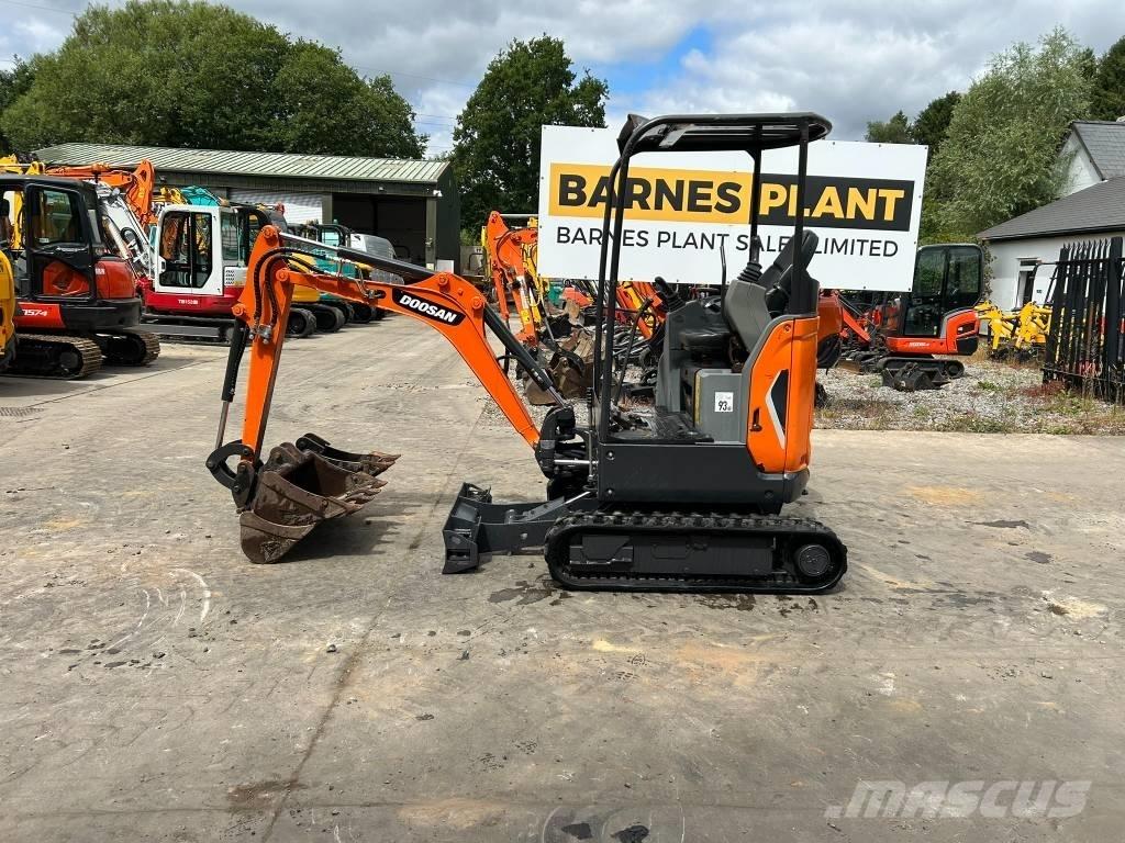 Doosan DX17Z Mini ekskavatori < 7 t