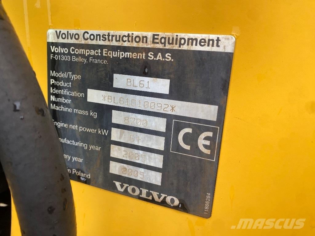 Volvo BL 61 Ekskavatori-iekrāvēji