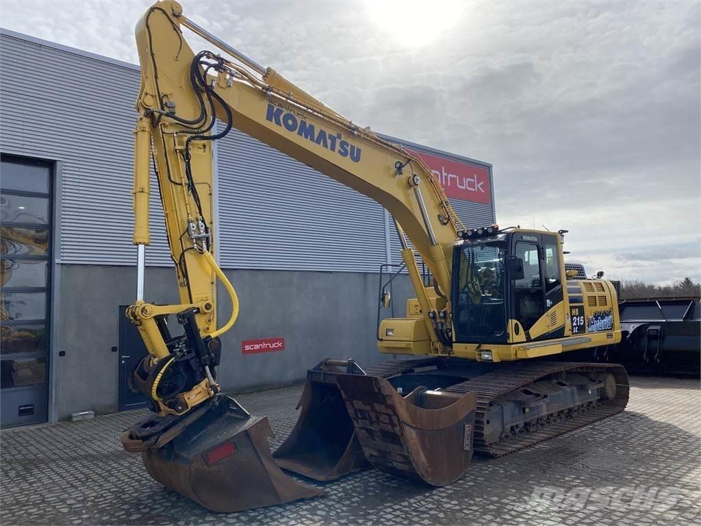 Komatsu HB215LC-3 Kāpurķēžu ekskavatori