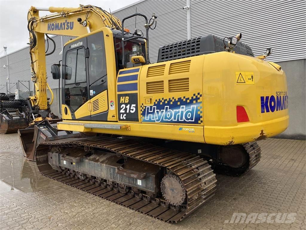 Komatsu HB215LC-3 Kāpurķēžu ekskavatori