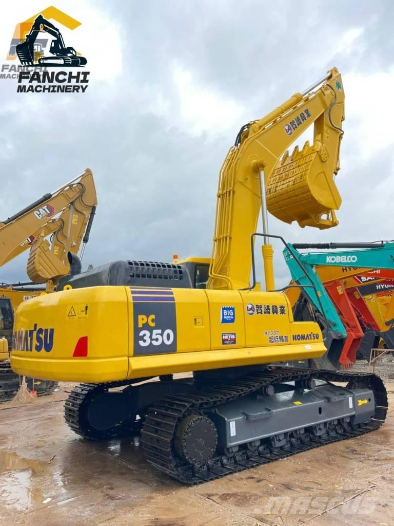 Komatsu PC350 Kāpurķēžu ekskavatori