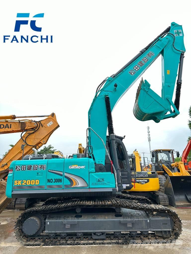 Kobelco SK 200 Kāpurķēžu ekskavatori