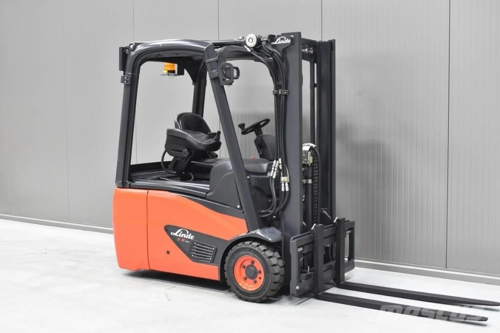 Linde E 16 C-02 Elektriskie iekrāvēji