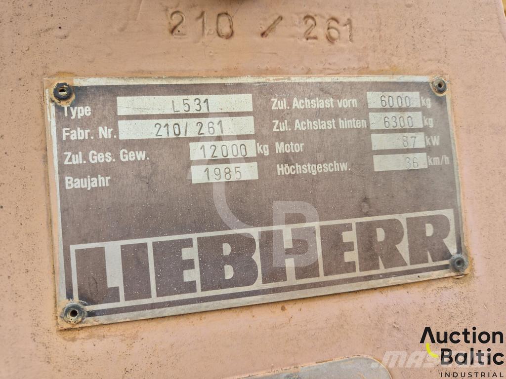 Liebherr L 531 Iekrāvēji uz riteņiem