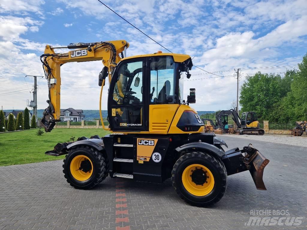 JCB 110 Hydradig Ekskavatori uz riteņiem