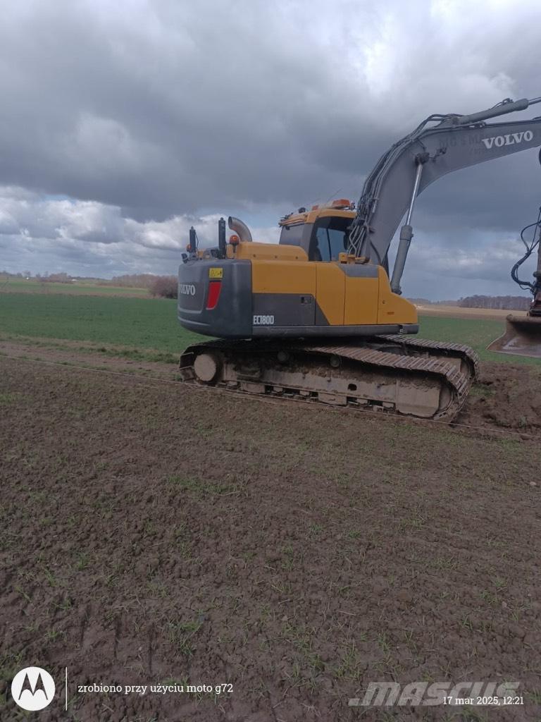 Volvo EC 180 D Kāpurķēžu ekskavatori
