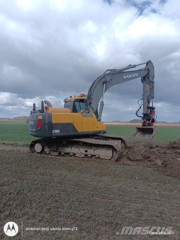 Volvo EC 180 D Kāpurķēžu ekskavatori