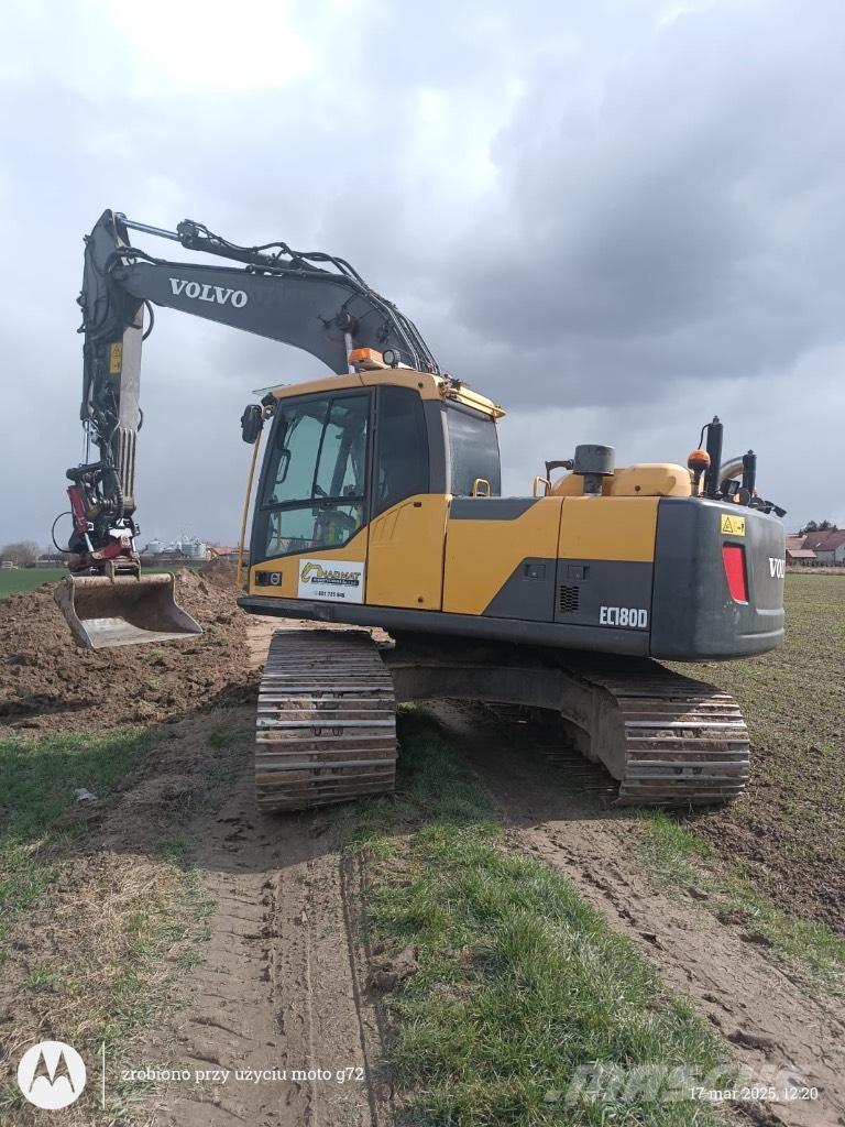 Volvo EC 180 D Kāpurķēžu ekskavatori