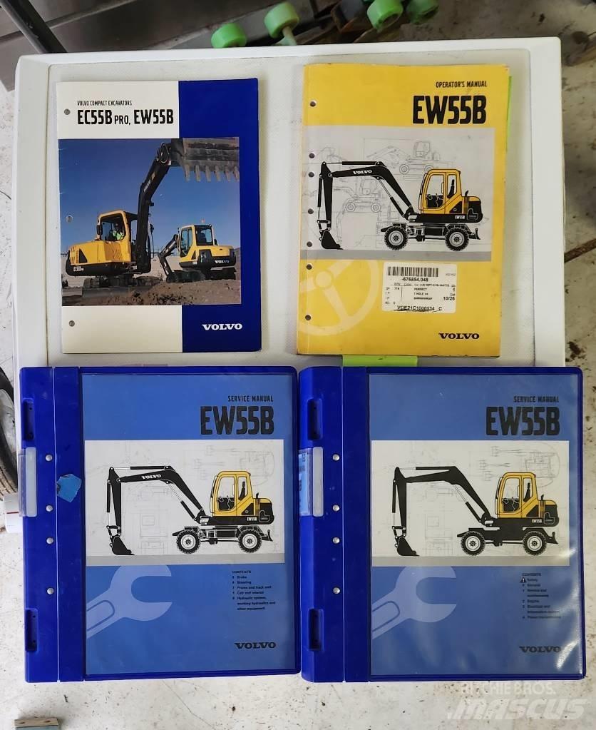 Volvo EW55B Ekskavatori uz riteņiem