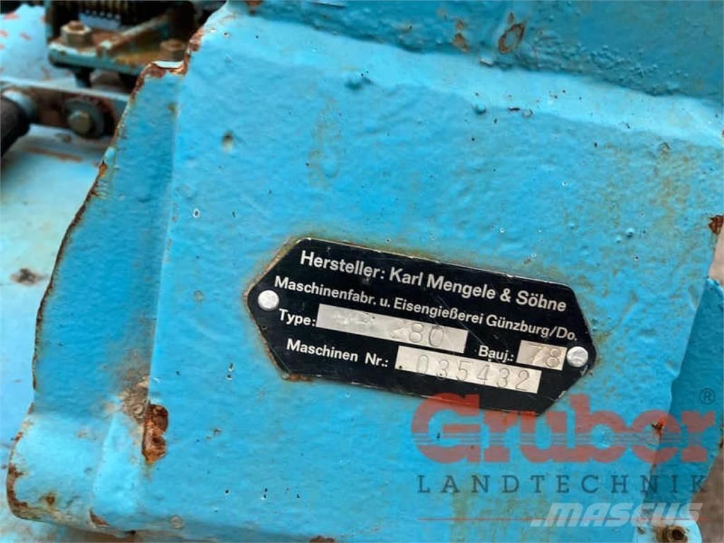 Mengele MB 280 Lopbarības novācēji