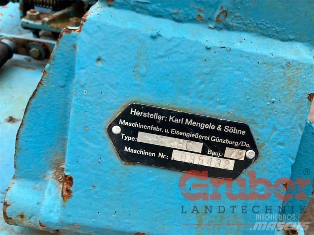 Mengele MB 280 Lopbarības novācēji