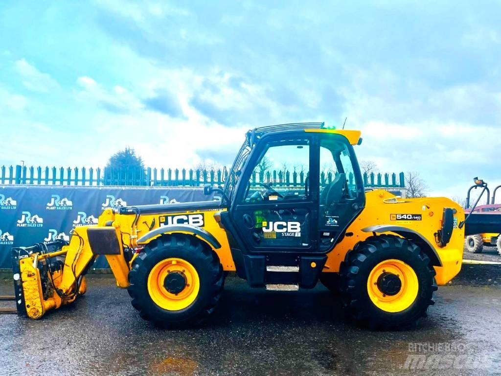 JCB 540-140 Teleskopiskie manipulatori