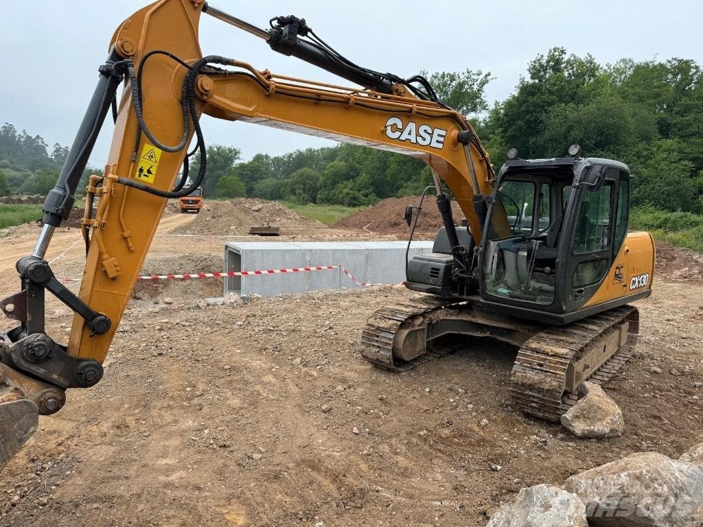 CASE CX 130 Kāpurķēžu ekskavatori