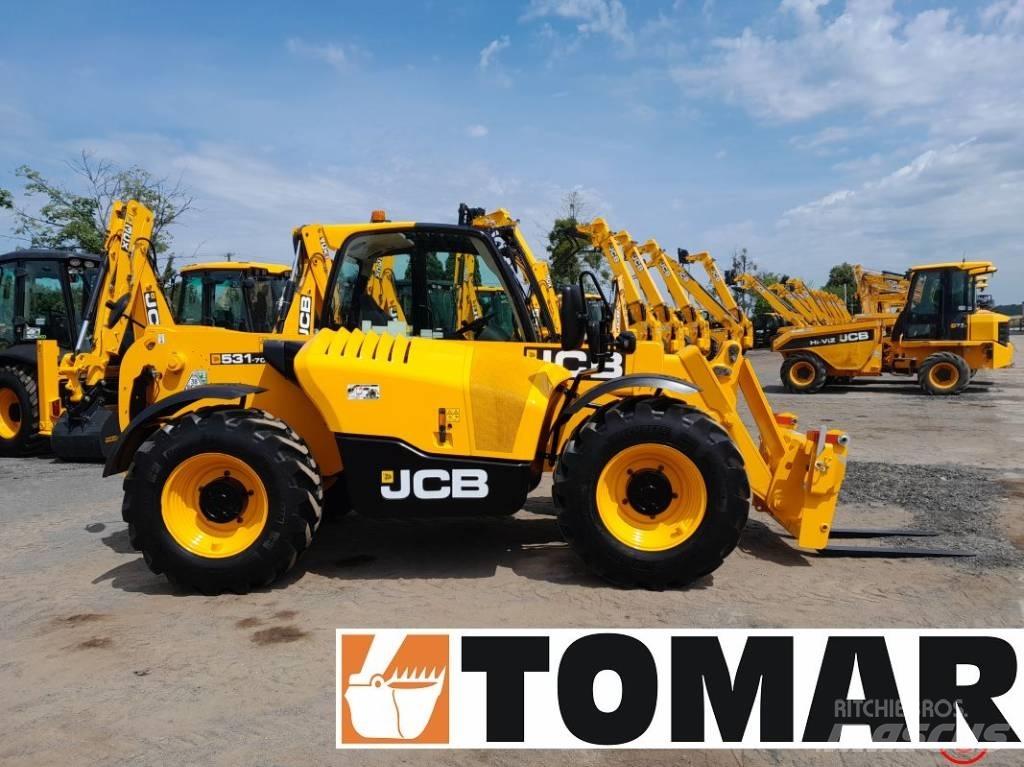 JCB 531-70 Teleskopiskie manipulatori