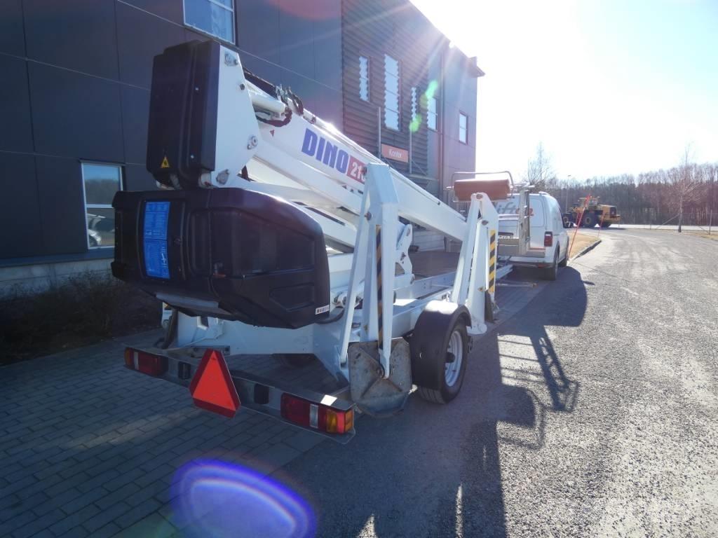 Dino 210 XT Skylift Pacēlājplatformas - piekabes