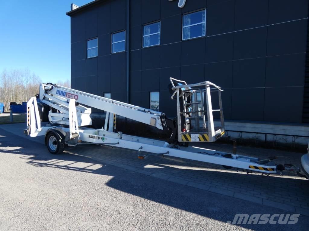 Dino 210 XT Skylift Pacēlājplatformas - piekabes