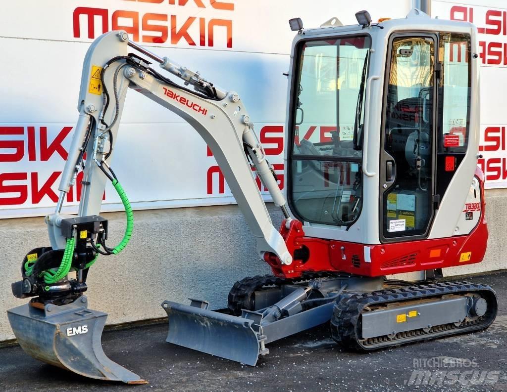 Takeuchi TB 320 Mini ekskavatori < 7 t