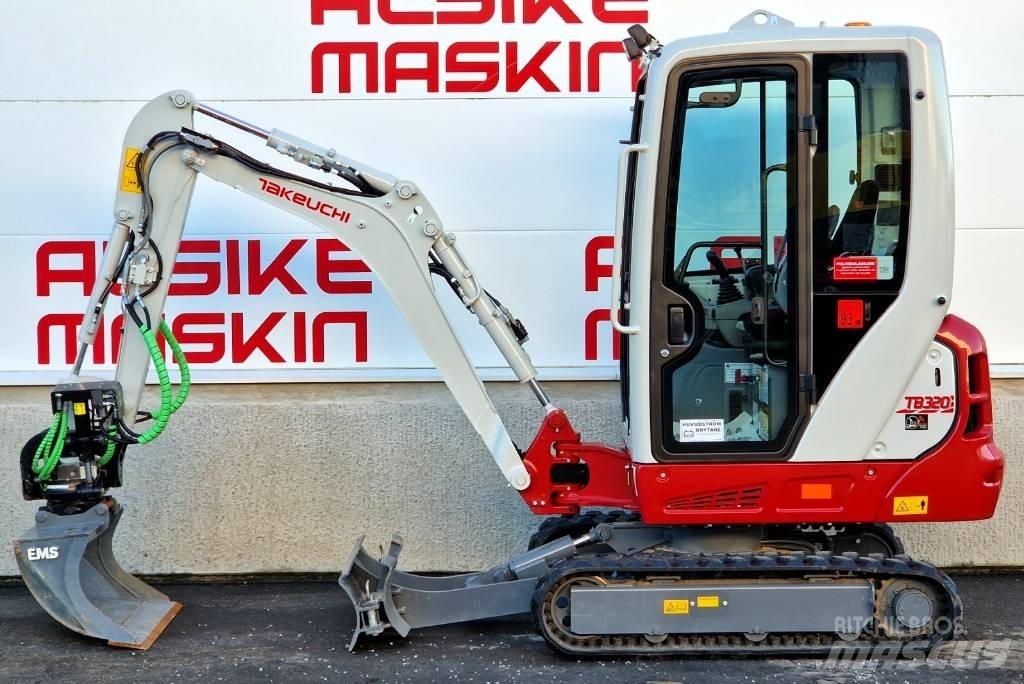 Takeuchi TB 320 Mini ekskavatori < 7 t