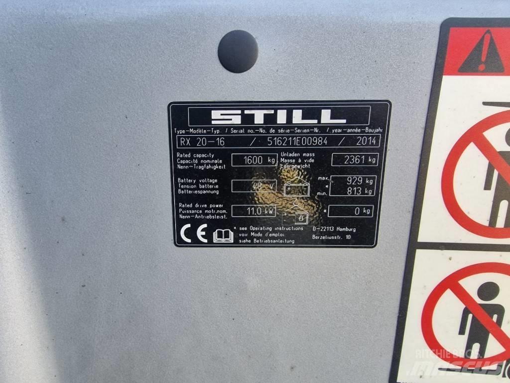 Still RX20-16 Elektriskie iekrāvēji