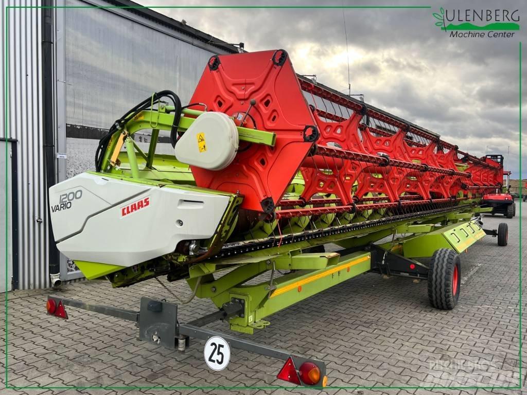 CLAAS Vario 1200 Ražas novākšanas galvas