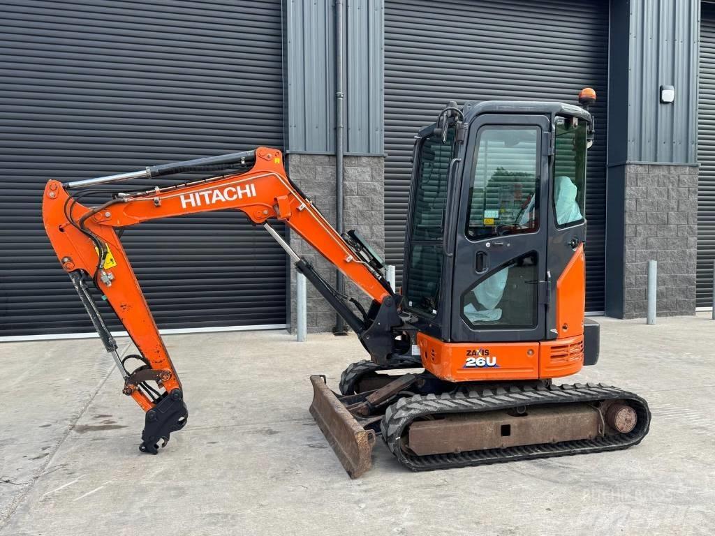 Hitachi ZX 26 U-6 cr Mini ekskavatori < 7 t