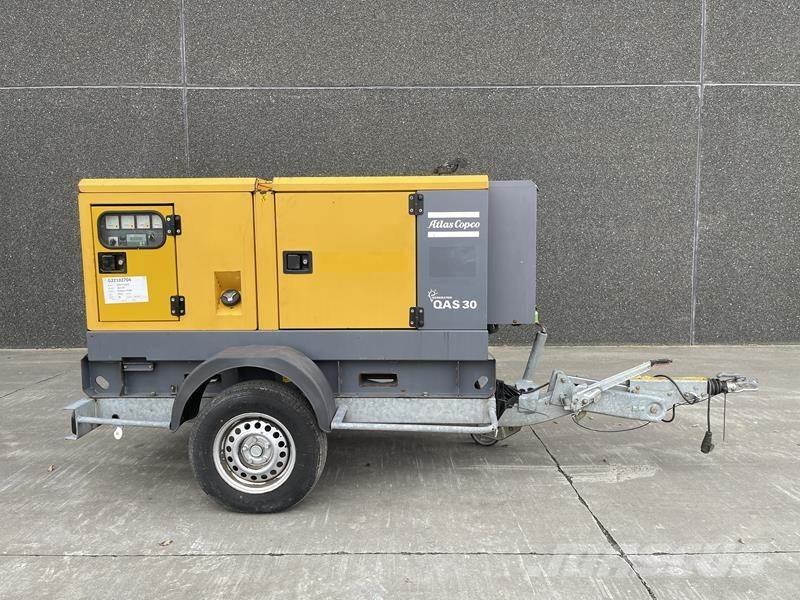Atlas Copco QAS 30 Dīzeļģeneratori