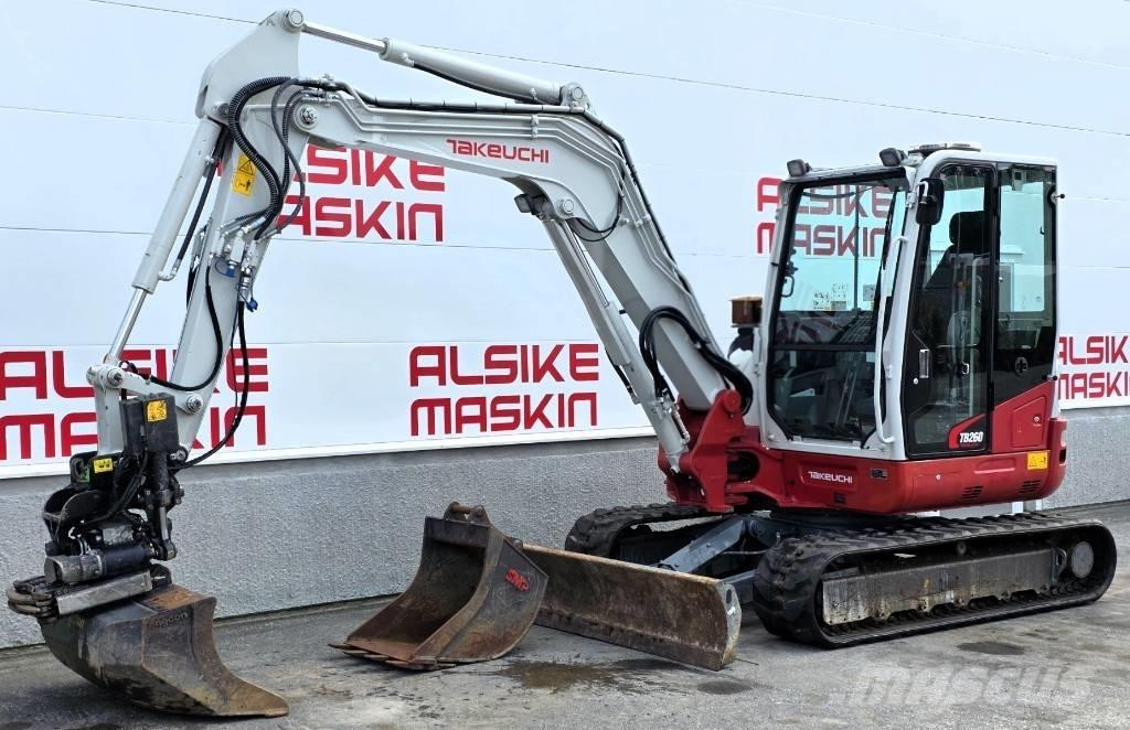 Takeuchi TB 260 Mini ekskavatori < 7 t