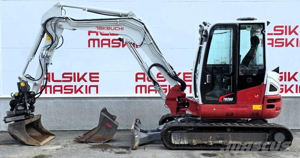 Takeuchi TB 260 Mini ekskavatori < 7 t