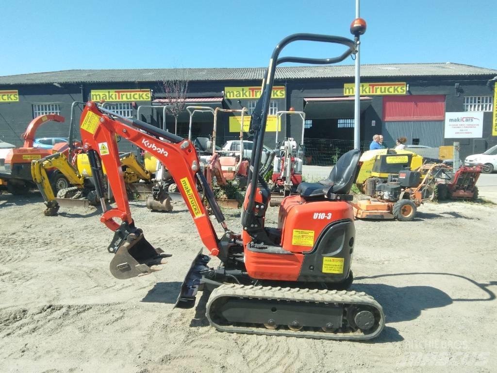 Kubota U 10-3 Mini ekskavatori < 7 t