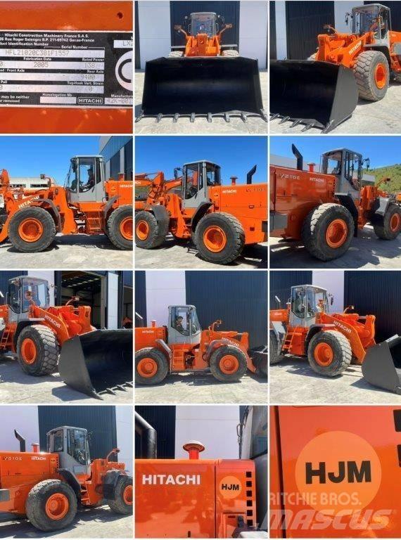 Hitachi LX 210 E Iekrāvēji uz riteņiem