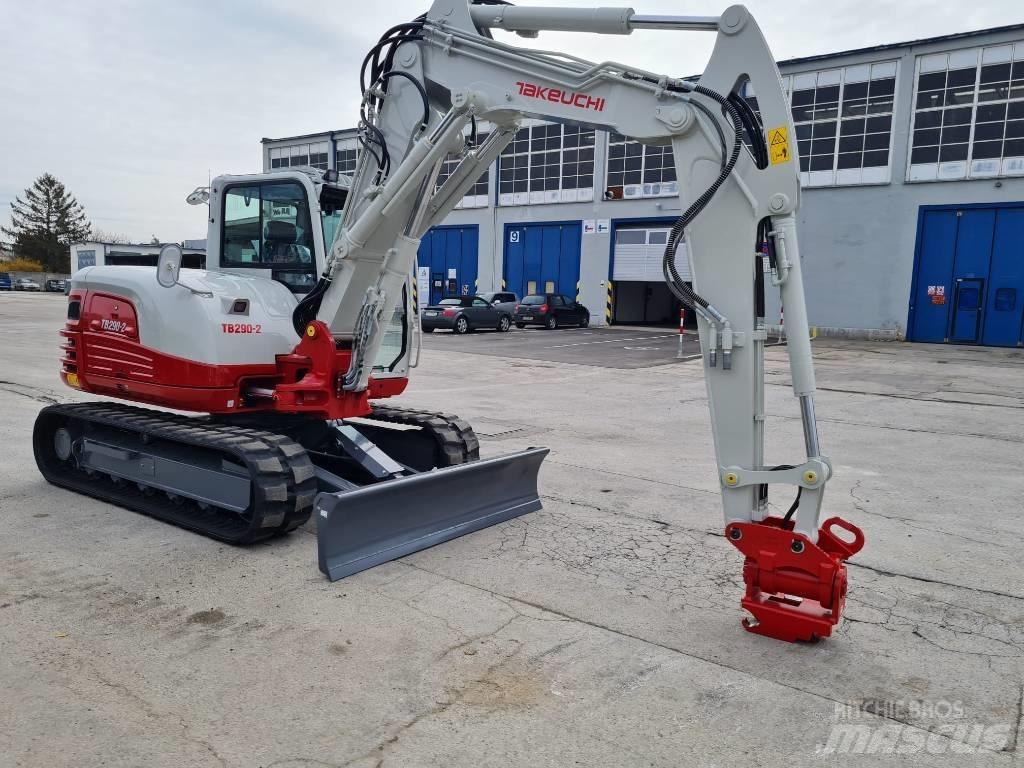 Takeuchi TB 290 CV Vidēja lieluma ekskavatori 7 t - 12 t