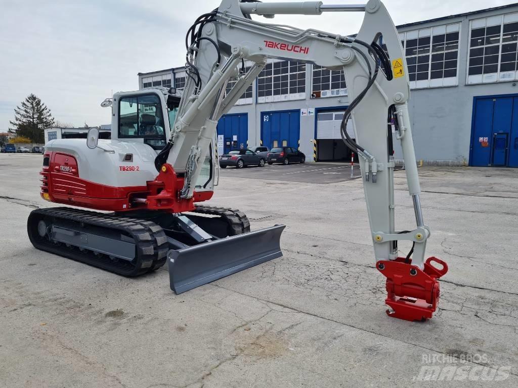 Takeuchi TB 290 CV Vidēja lieluma ekskavatori 7 t - 12 t