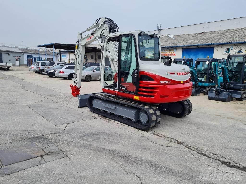 Takeuchi TB 290 CV Vidēja lieluma ekskavatori 7 t - 12 t