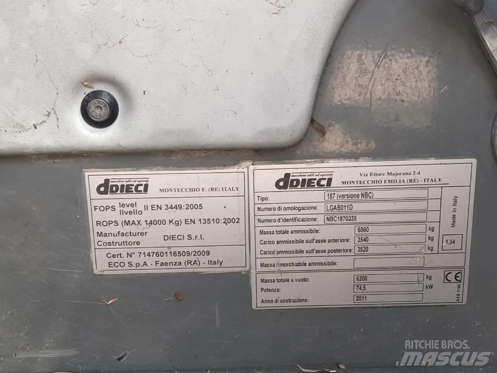 Dieci Dedalus 28.7 Teleskopiskie manipulatori