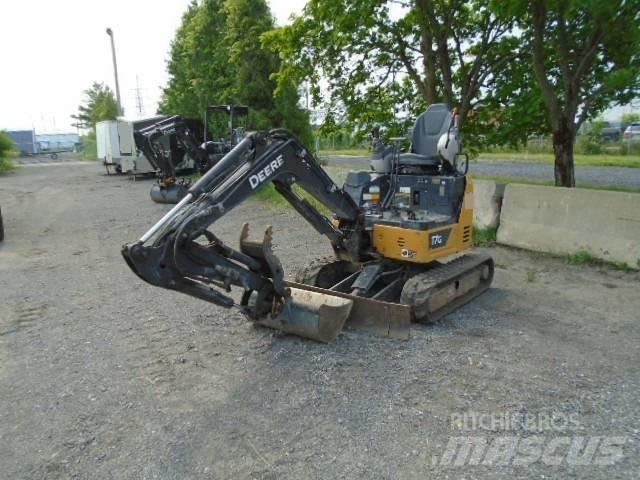 John Deere 17 G Mini ekskavatori < 7 t