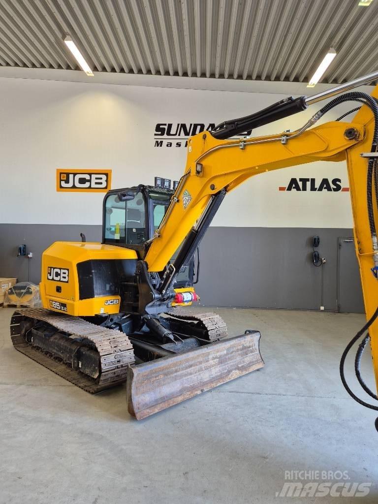 JCB 85 Z-2 Vidēja lieluma ekskavatori 7 t - 12 t