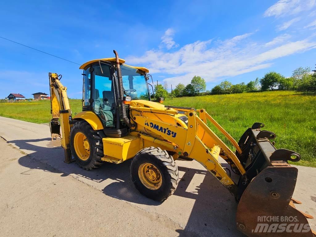 Komatsu WB 93 R Ekskavatori-iekrāvēji