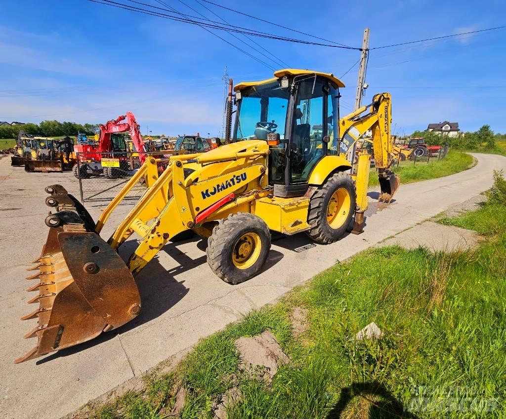 Komatsu WB 93 R Ekskavatori-iekrāvēji