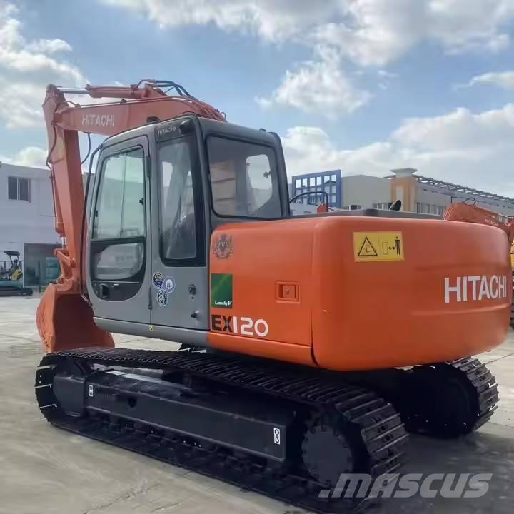 Hitachi EX 120 Kāpurķēžu ekskavatori