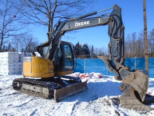 John Deere 75G Kāpurķēžu ekskavatori