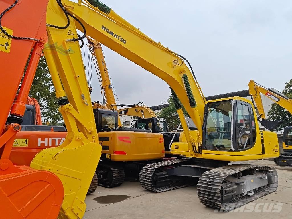 Komatsu PC 200-6 Kāpurķēžu ekskavatori