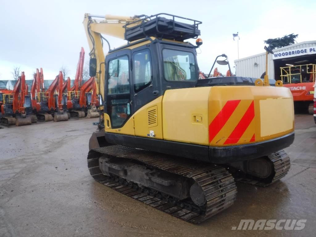 Komatsu PC 130-7K Kāpurķēžu ekskavatori