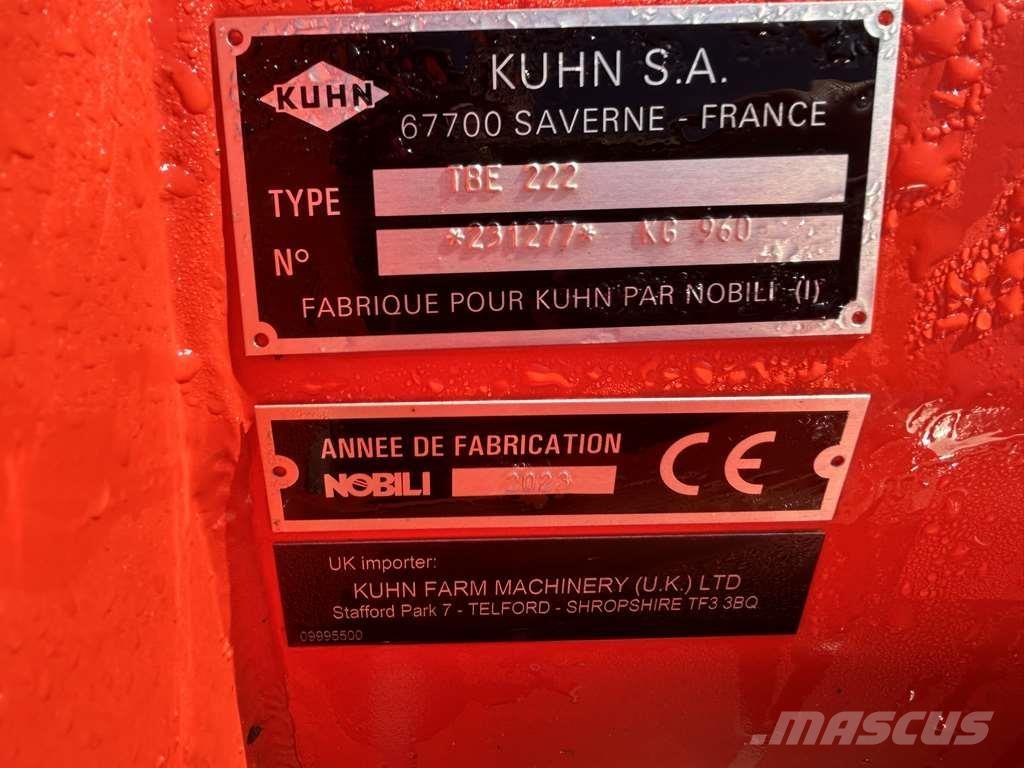Kuhn TBE222 Pļaujmašīnas