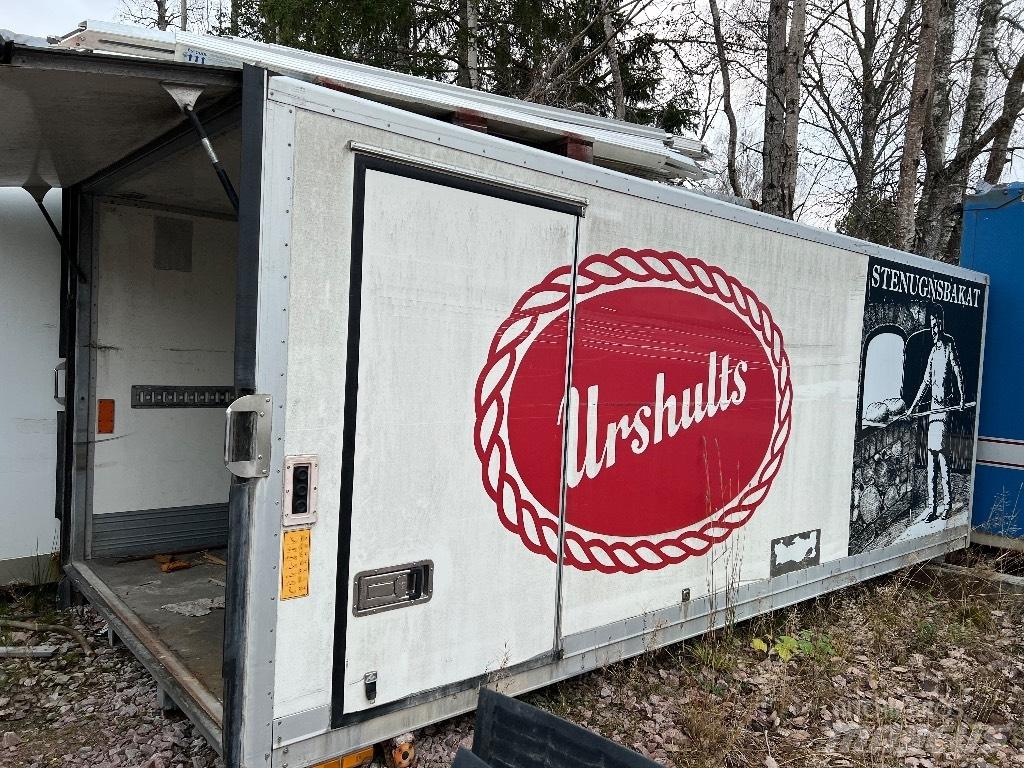 Lastbil Skåp Kastes