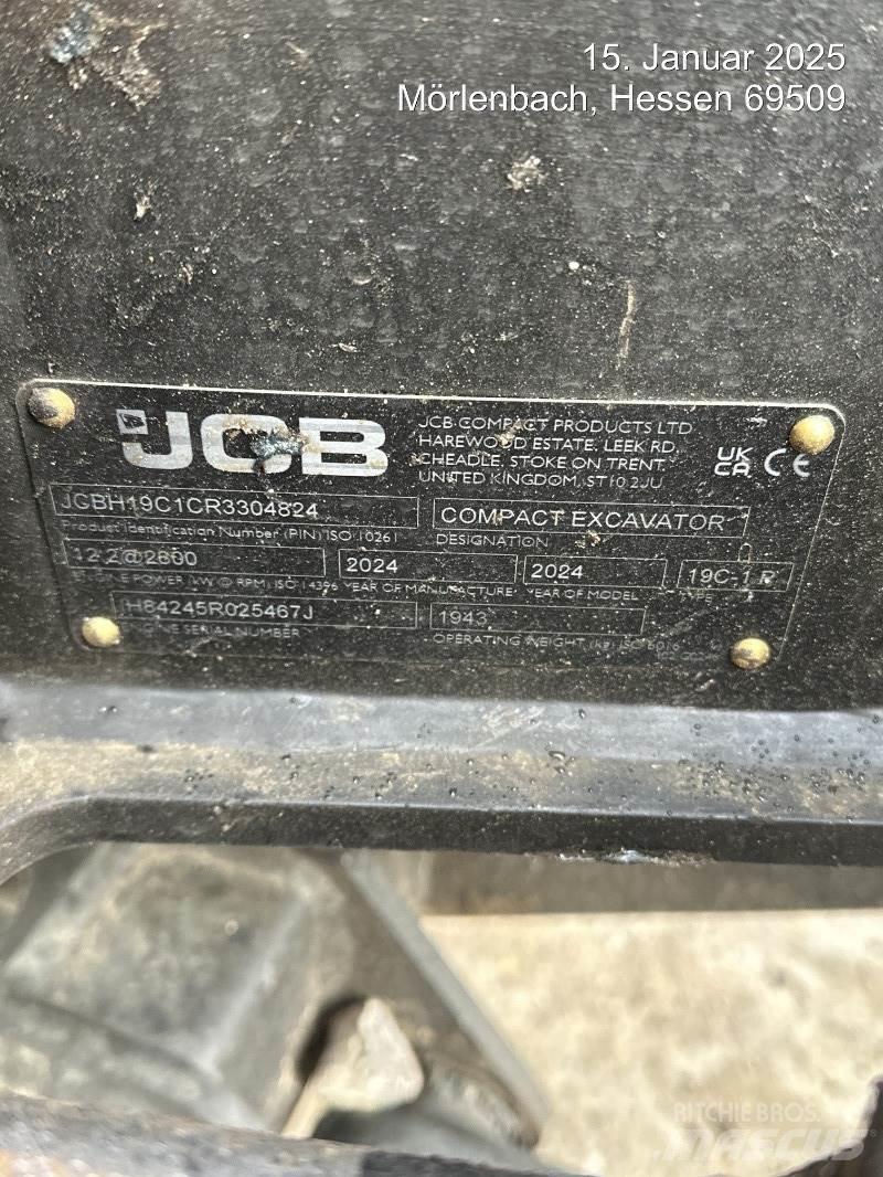 JCB 19C-1 Mini ekskavatori < 7 t