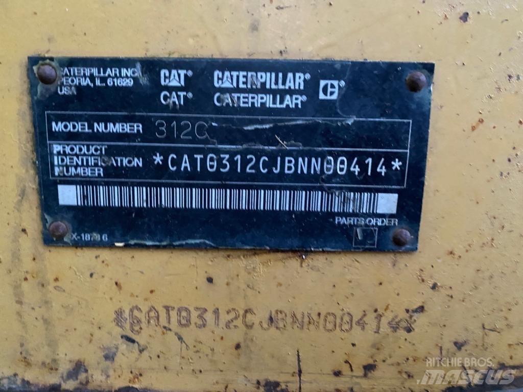 CAT 312 C L Kāpurķēžu ekskavatori