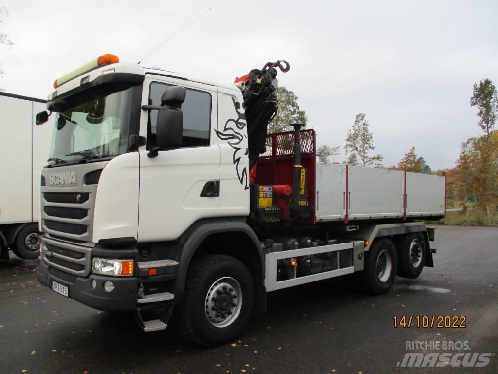 Scania G490cb6x4*4 Smagās mašīnas ar celtni