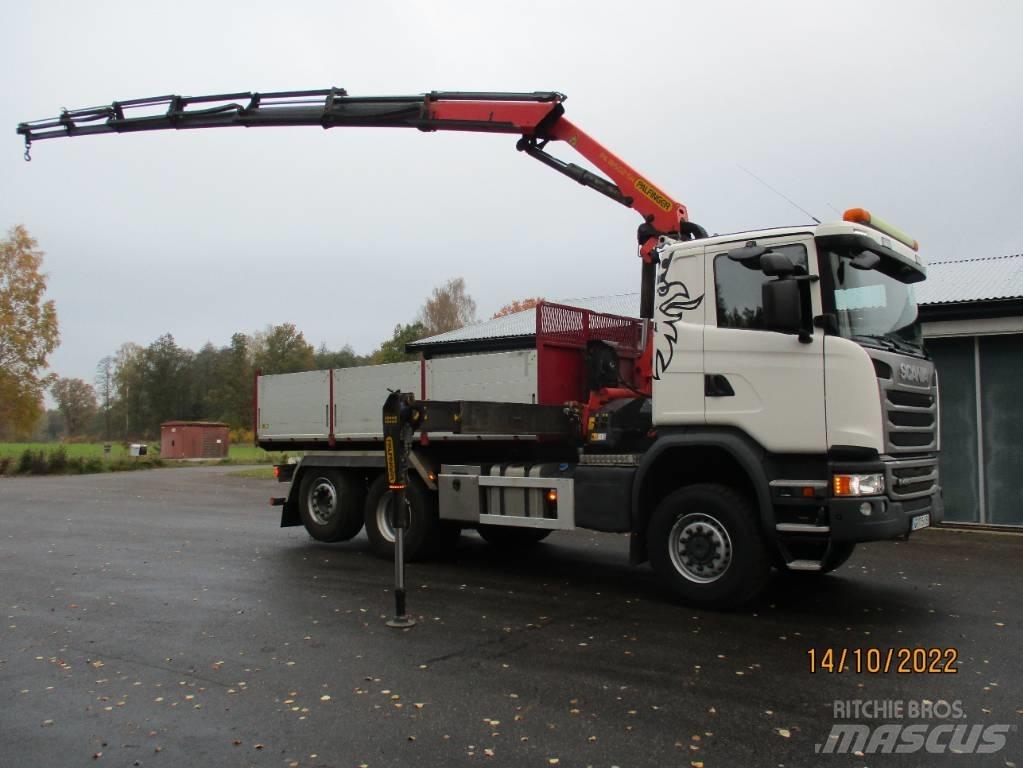 Scania G490cb6x4*4 Smagās mašīnas ar celtni