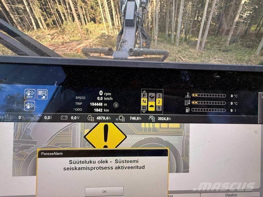 Ponsse Ergo 8W Harvesteri
